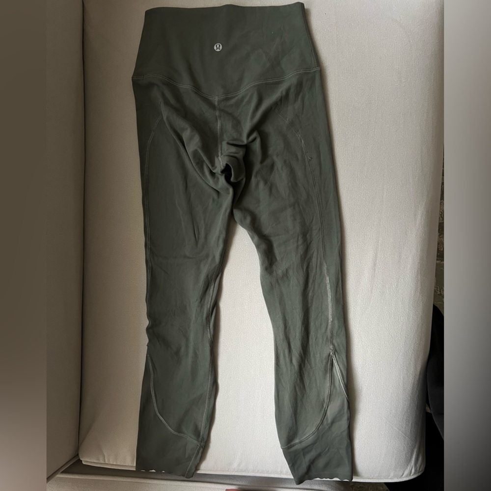 Olive green lululemon leggings